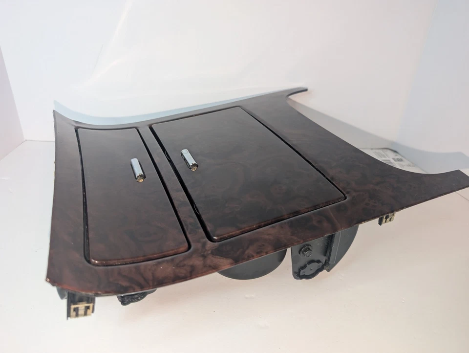 Cadillac Escalade ESV 2007 2008 OEM CONSOLA DE PISO CENTRAL PORTAVASOS CAJA DE ALMACENAMIENTO  Foto 3 de 4