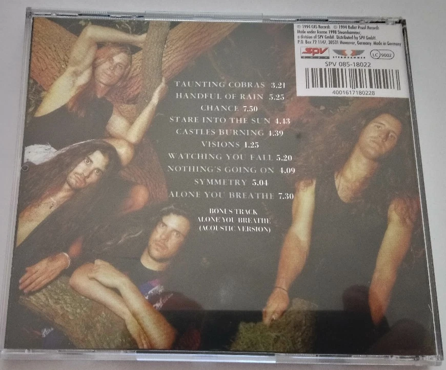 Savatage  - Handful Of Rain  + Bonustrack -  CD Album  aus Sammlung - Bild 3 von 3