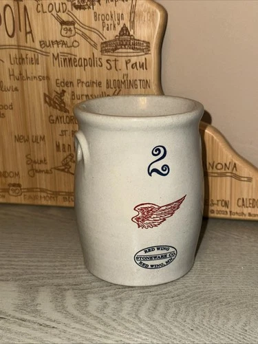 Red Wing Stoneware Co Candle Wax Burner #2