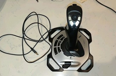 LOGITECH Extreme 3D PRO X3D J-UK17 USB Flight PC USB Simulator Joystick 
