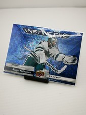 2023-24 Upper Deck Series 2 Instinctive Kaapo Kahkonen #IN-14 Sparkle