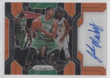2016-17 Panini Prizm Auto Orange Prizm 20/25 Jordan Mickey #75 Auto 0v2
