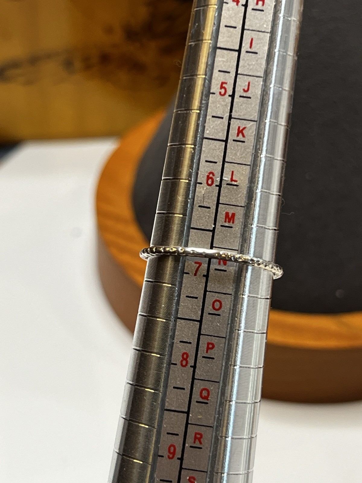 Simple Ruby And Sterling Ring Size 7 - image 5