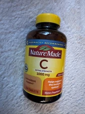 Nature Made Vitamin C 1,000 mg Tabs - Extra Strength - 300 Tablets, Exp 01/2027