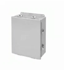 nVent HOFFMAN A51NF Junction Box,16x 14x 6in NEMA 4, 14 ga Solid Cover Hinged