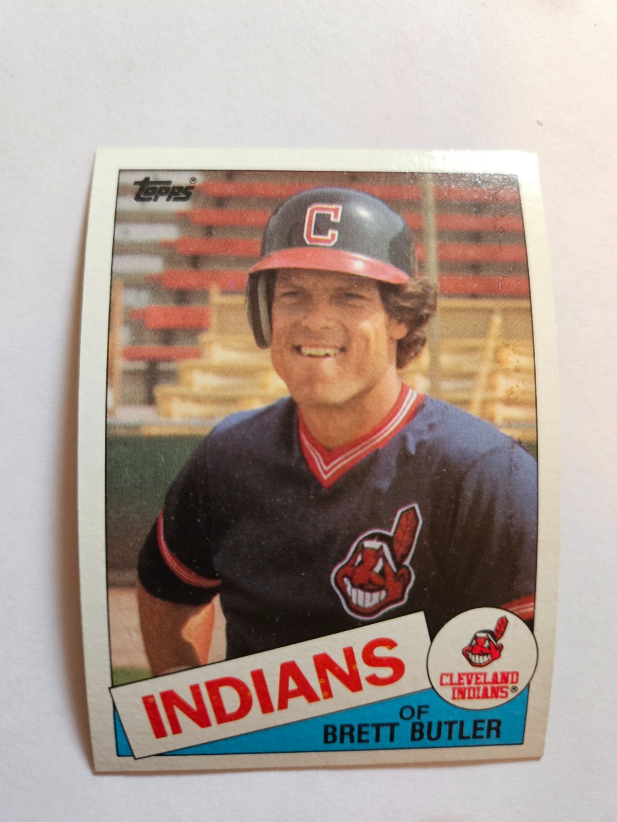 1985 TOPPS BRETT BUTLER #637 NM