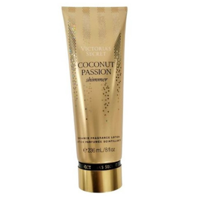 RARE VICTORIA'S SECRET COCONUT PASSION SHIMMER BODY LOTION LUMINIOUS/GLITTER NEW