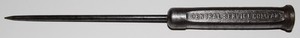 CENTRAL SERVICE CO.  Ice and Coal supplier.  Metal ICE PICK