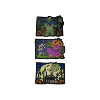 nightmare before christmas Ghostbusters Spin-off PVC Moral Patch Klett