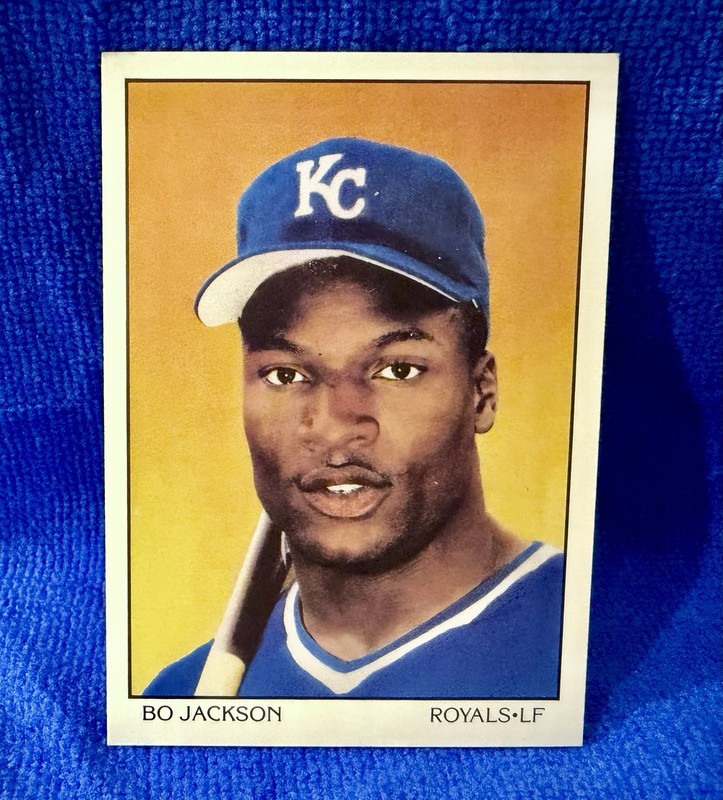 Bo Jackson 1990 Score Baseball Card #687 Kansas City Royals Dream Team