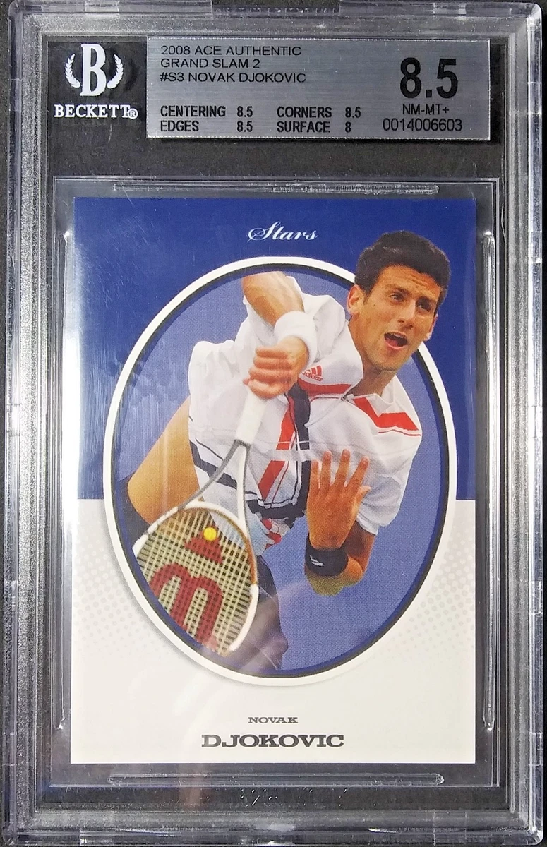 Tennis Ace Authentic Original Rookie Sports Trading Cards