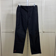 Ralph Lauren Vintage Y2K Straight Leg Pants Nylon Hook  Loop Details Size 10