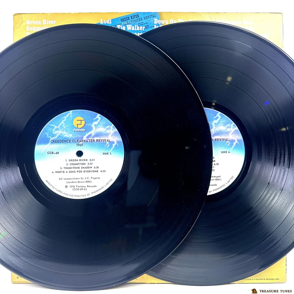 Creedence Clearwater R... — 1969 2x винил (LP, сборник) - Изображение 4 из 4