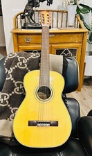 VTG 1970's Classical Acoustic Guitar Kawai Japan G-250 Natural Music Collector