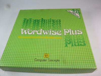 WORDWISE PLUS Word Processor Package for BBC Microcomputer UNUSED | eBay UK