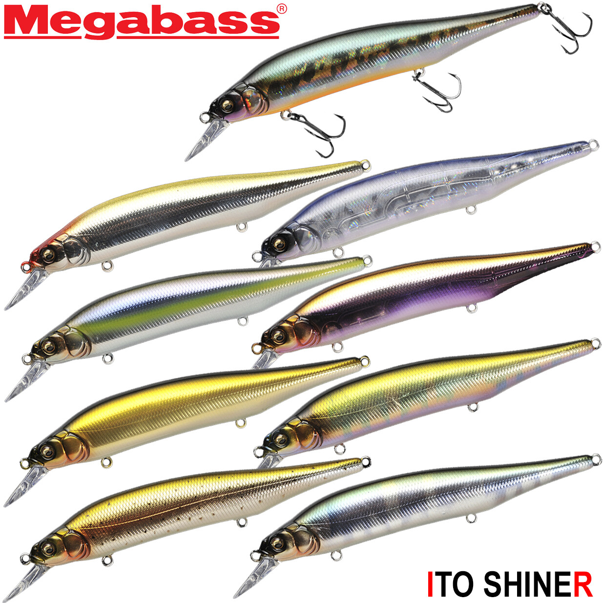 Megabass 2016 Ito Shiner MG Vegetation Reactor 36077 for sale online