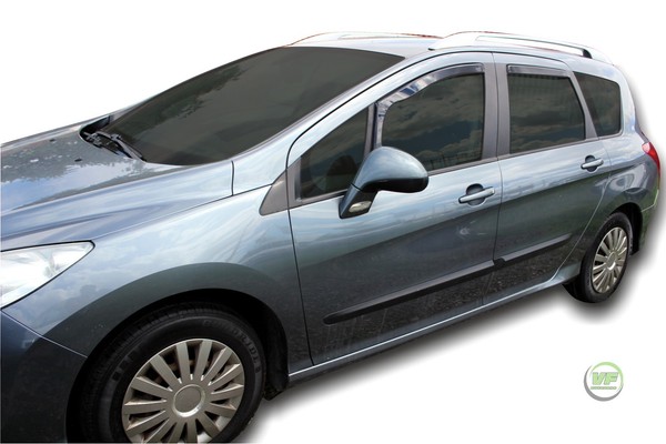 Windabweiser Regenabweiser Heko FüR Peugeot 308 2008-2013 5-TüRer SW 4-Tlg-image
