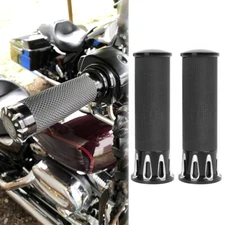 1" Handle Bar Hand Grip For Harley Touring Sportster XL883 XL1200 48 Motorcycle