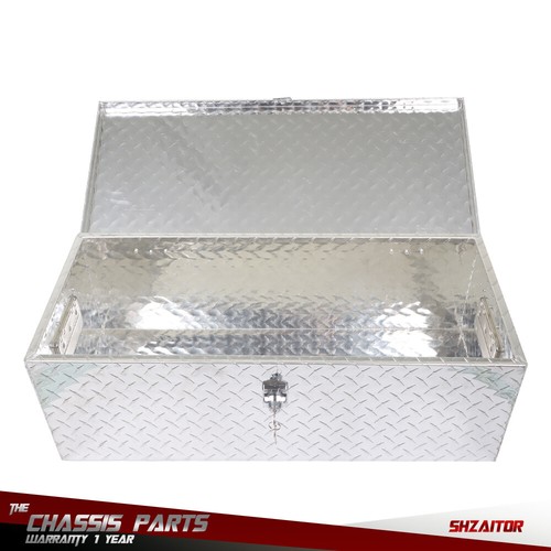 20" x 12" x 10" Pickup Truck Bed Trailer Storage Tool Box Underbody + Lock Key - Picture 10 of 11