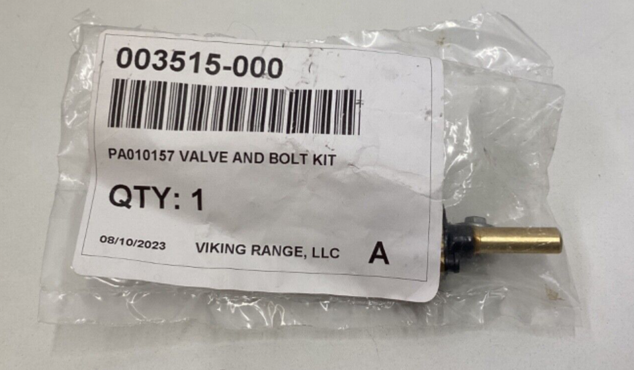 Viking Range Valve and Bolt Kit New 003515000 eBay