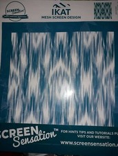 Tattered Lace Screen Sensation 12 x 12 Screen - Ikat Design