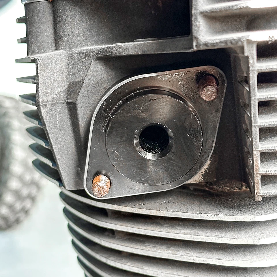 Herramienta de instalación de sello de junta de escape de aluminio para Harley Touring Dyna Sportster XL Foto 3 de 4