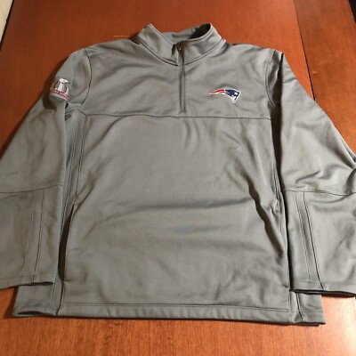 nike patriots quarter zip