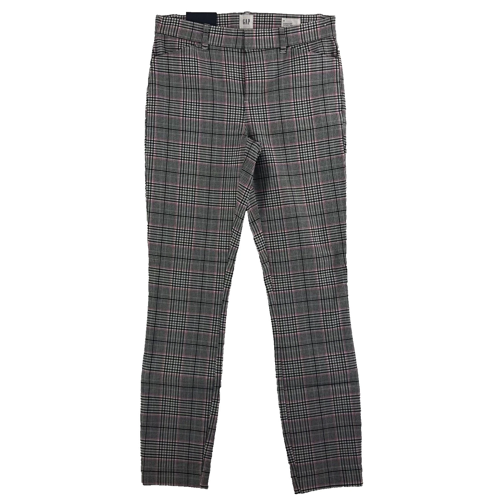 Pantalones de algodón a cuadros Gap para Mujeres