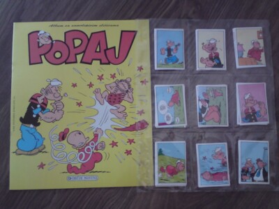 Popeye the Sailor Decje novine Album+ complete stickers set