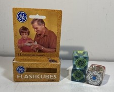 Vintage GE FLASHCUBES 3 with box