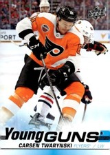 2019-20 Upper Deck Series 1 #214 Carsen Twarynski Young Guns