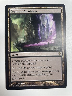 Crypt of Agadeem - Zendikar - EN MTG