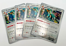Copperajah Reverse Holo 042/064 x4 4x Carta Pokémon Favola Avvolta 2024 Playset