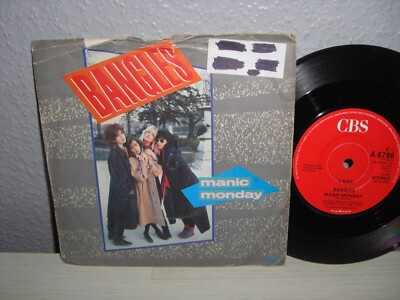 Schallplatte 7''/ BANGLES ( MANIC MONDAY / IN A DIFFERENT LIGHT ) Vinyl 1985