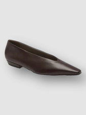 $890 Bottega Veneta Italy Womens Brown Flat S...