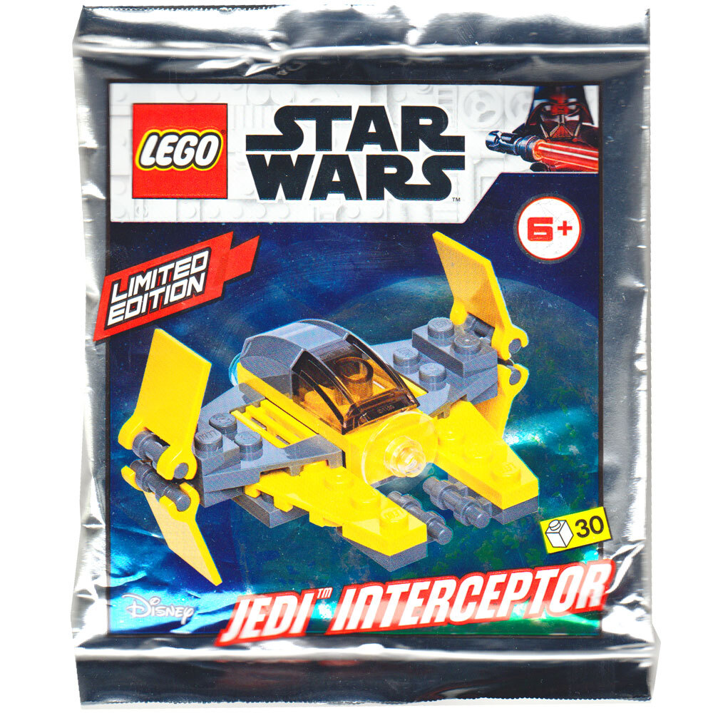 Blue Ocean LEGO Star Wars Sammelfigur Jedi Interceptor