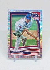 #/49 ZACH STRICKLAND MOJO PRIZM PANINI STARS & STRIPES ROOKIE USA RC PRISM
