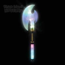 20" Light-Up Battle Axe Halloween Cosplay Costume Accessory Sound Effects