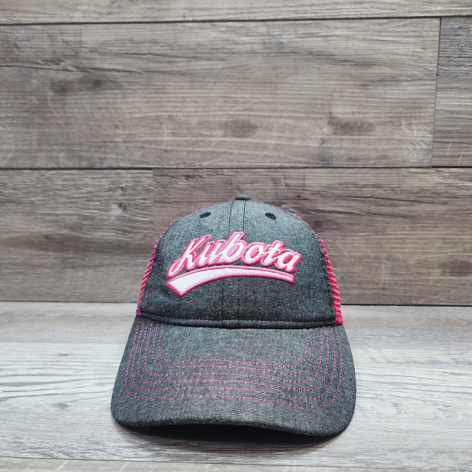 PONY Cappello berretto Kubota adulto donna coda di cavallo camionista maglia strapback adulto rosa