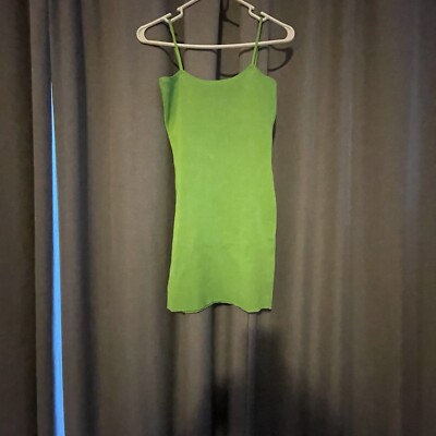 neon green spaghetti strap dress ZAPAKA Women Light Green Prom Dress with Appliques Mermaid Lace-Up Back Party Dress, Light Green / US10 main image 1