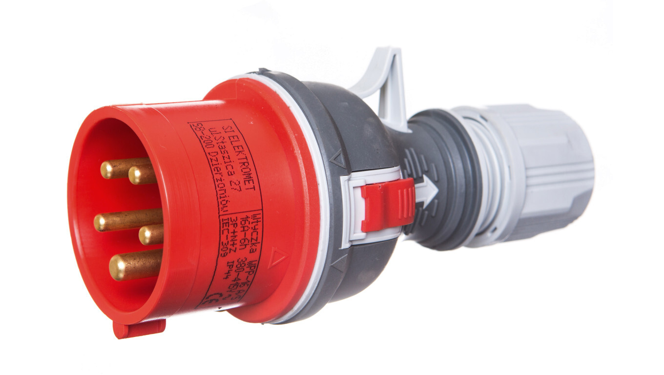 Plug portable straight TWIST 3P + N + Z 16A 400V IP44 WPP 16/5 922070 /T2UK