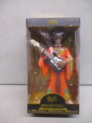 Funko Gold Jimmi Hendrix Premium Vinyl Figure lot 2