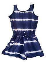 Pixie Lane Girls Tie Dye Print Shorts Romper Size 4