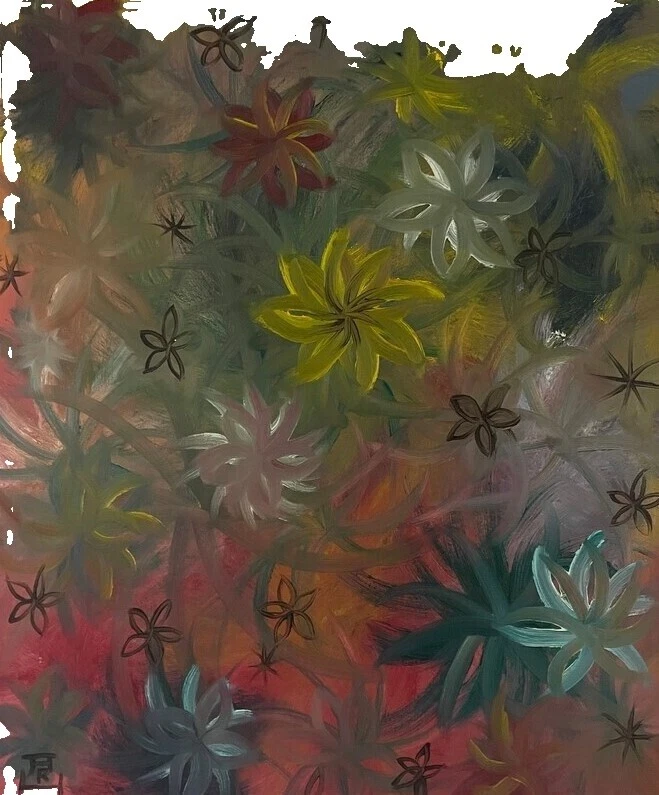 Jardines de Acrílico Pinturas de Arte