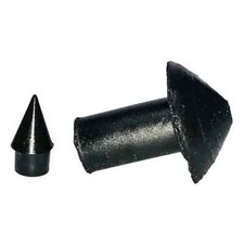 7/16" W/TIPS 12-214(Qty15) RIBBED Tire Repair Mushroom Gun Plugs Insert USA MADE