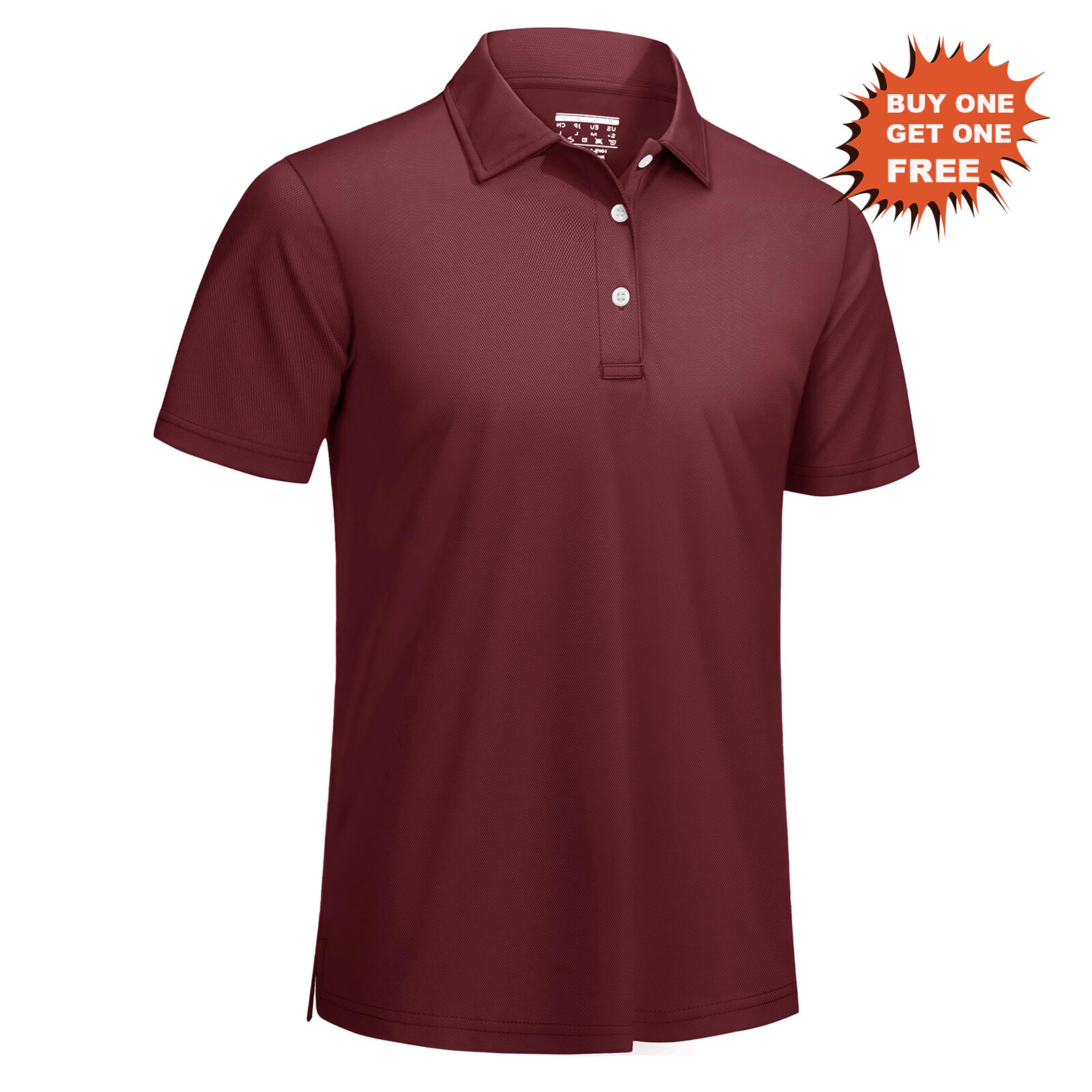 КУПИТЕ ОДНУ И ПОЛУЧИТЕ ОДНУ БЕСПЛАТНУЮ мужскую рубашку для гольфа Dry Fit с коротким рукавом Performance Polo Shirt 5490₽