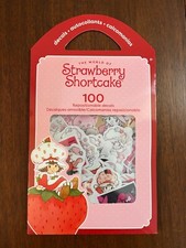 New Strawberry Shortcake Vintage Style 100 Repositionable Decals NEW