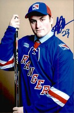 Adam Mascherin Signed Autographed 4x6 Photo Kitchener Rangers / Dallas Stars
