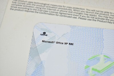 Gateway Microsoft Office XP Small Business Windows w/ Product Key