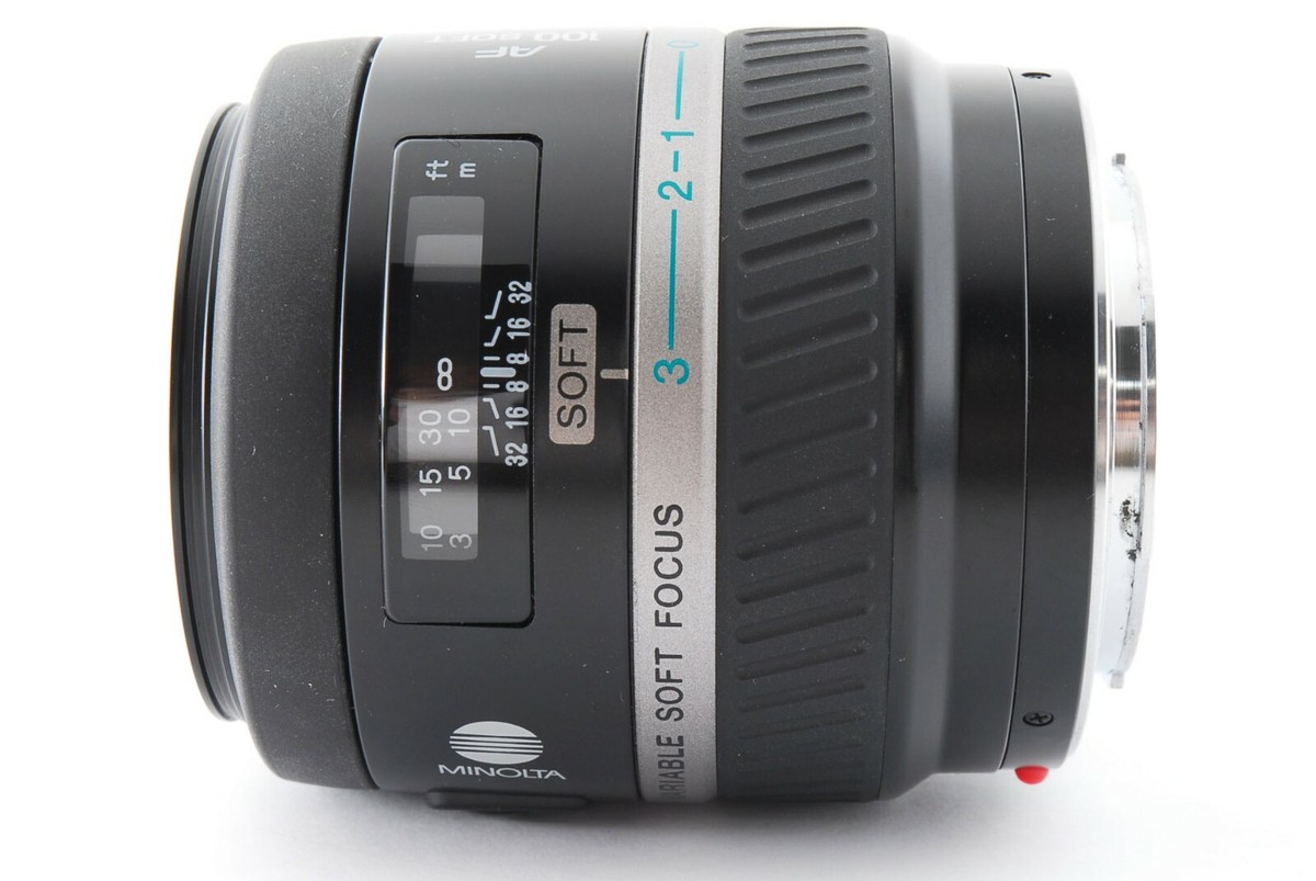 Minolta AF SOFT FOCUS 100mm f/2.8 Sony / Minolta A Mount Minolta AF SOFT FOCUS 100mm f/2.8 Sony / Minolta A Mount